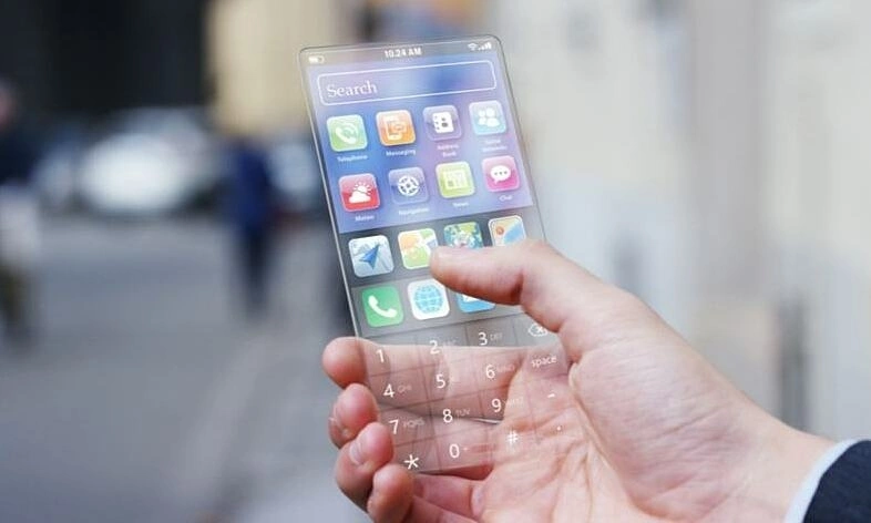 điện thoại màn hình trong suốt